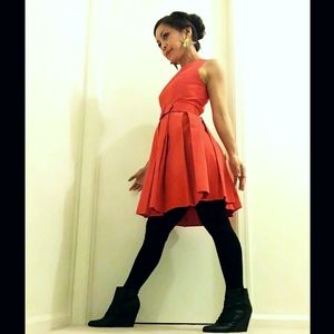 Tomato Red Dress